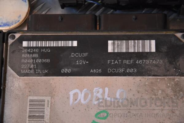 Блок управління двигуном комплект Fiat Doblo 1.9d 2000-2009 R04010036B 117241 - 2