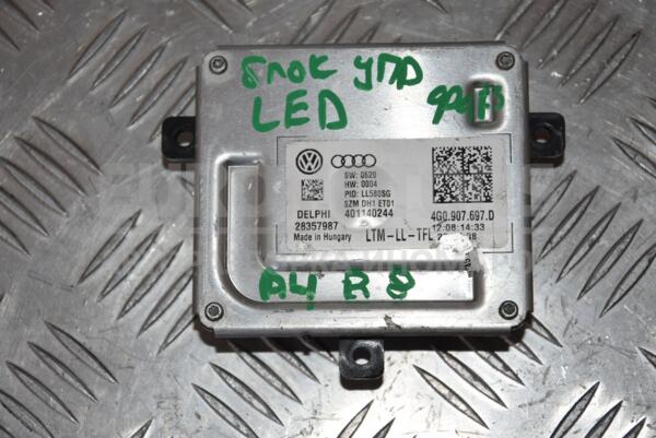 Блок управления светом фар LED Audi A4 (B8) 2007-2015 4G0907697D 117290 - 1