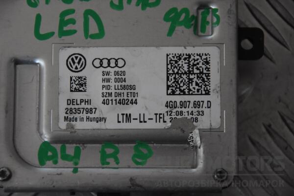 Блок управления светом фар LED Audi A4 (B8) 2007-2015 4G0907697D 117290 - 2