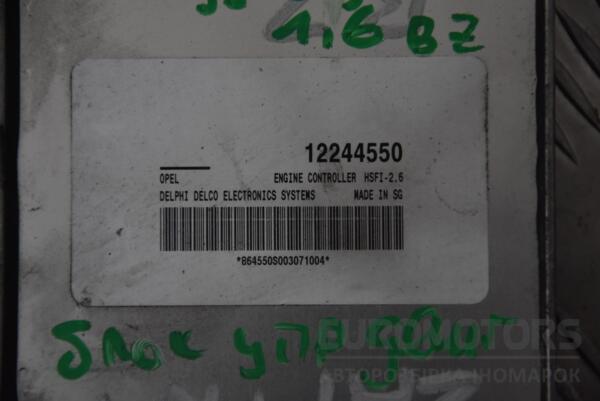 Блок управления двигателем Opel Zafira 1.6 16V (A) 1999-2005 12244550 117298 - 2
