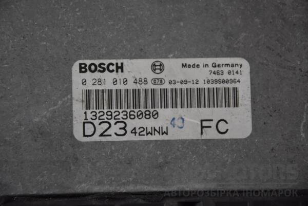 Блок управління двигуном комплект Citroen Jumper 2.3jtd 2002-2006 0281010488 117322 - 2