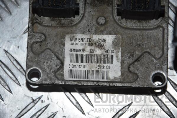 Блок управления двигателем комплект Fiat Doblo 1.6 16V 2000-2009 55191130 117803 - 2