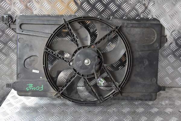 Вентилятор радиатора 8 лопастей 2 пина Ford Focus (II) 2004-2011 3M518C607EC 119520 - 2