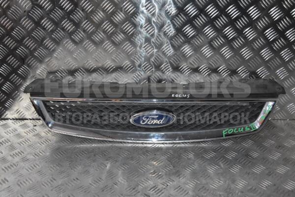 Решітка радіатора хромована -08 Ford Focus (II) 2004-2011 4M518138AE 119865  euromotors.com.ua
