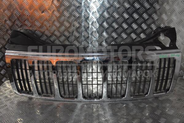 Решетка радиатора хром (-08) Jeep Grand Cherokee 2005-2010 55156814AE 119875 - 1