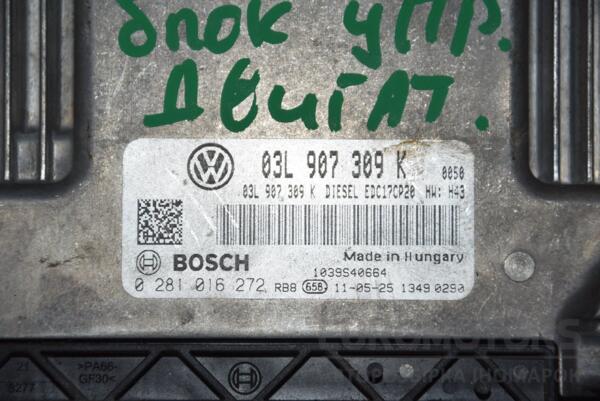 Блок керування двигуном VW Transporter 2.0tdi (T5) 2003-2015 03L907309K 119890 - 2