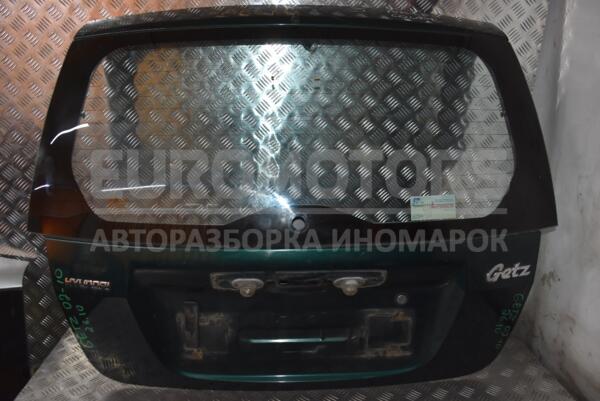 Крышка багажника со стеклом Hyundai Getz 2002-2010 737001C200 120423 - 1