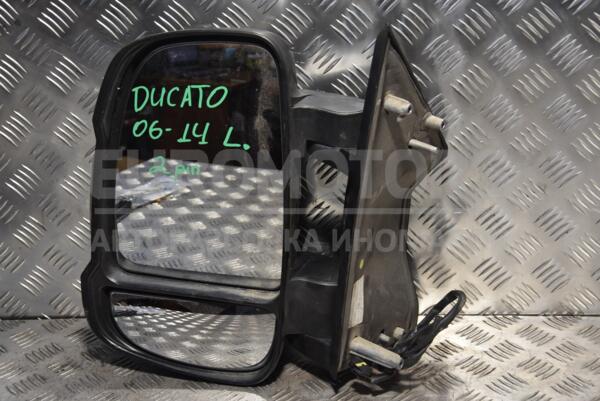 Зеркало левое электр 2 пина Fiat Ducato 2006-2014 735480931 124469  euromotors.com.ua