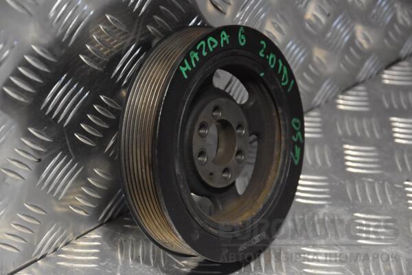 Шків коленвала демпферний (8 потічків) (05-) Mazda 6 2.0di 2002-2007 RF7J11401 124599 - 2