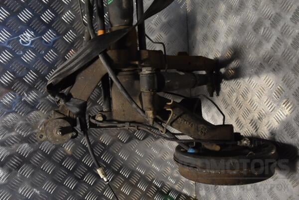 Балка задня в зборі під барабани з ABS Citroen Berlingo 1996-2008 9634828210 125074 - 2