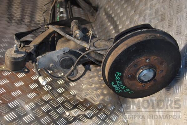 Балка задня в зборі під барабани з ABS Citroen Berlingo 1996-2008 9634828210 125074 - 3