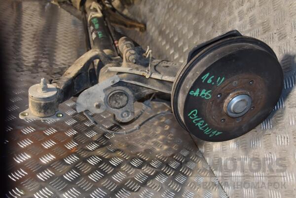 Балка задня в зборі під барабани з ABS Citroen Berlingo 1996-2008 9634828210 125078 - 3