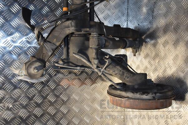 Балка задня в зборі під барабани з ABS Citroen Berlingo 1996-2008 9634828210 125104 - 3