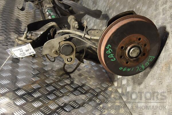 Балка задня в зборі під барабани з ABS Citroen Berlingo 1996-2008 9634828210 125104 - 4