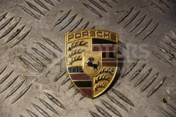 Значок емблема (-07) Porsche Cayenne 2002-2010 99655921101 125470  euromotors.com.ua