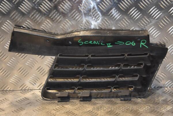 Решетка радиатора правая (-06) Renault Espace (IV) 2002-2014 7701053378 125472 - 2