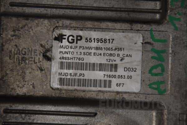 Блок управления двигателем Fiat Punto 1.3MJet 1999-2010 55195817 125679 - 2