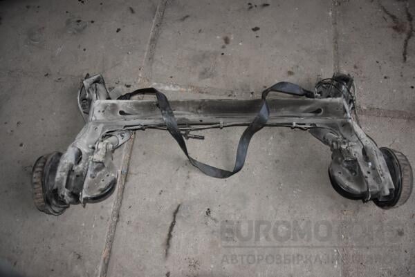 Балка задня в зборі під барабани з ABS Dacia Lodgy 2012 555114672R 125842 - 3