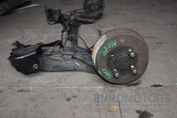 Балка задня в зборі під барабани з ABS Nissan Note (E11) 2005-2013 55501BC64A 125846 - 3