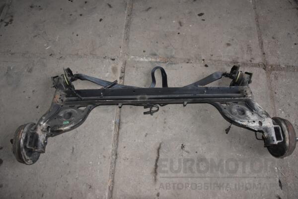 Балка задня в зборі під барабани з ABS Nissan Note (E11) 2005-2013 55501BC64A 125846 - 4