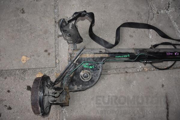 Балка задня в зборі під барабани з ABS Renault Sandero 2007-2013 555019768R 125850 - 2