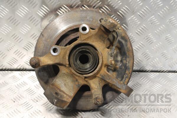 Поворотный кулак левый с ABS в сборе ступица Nissan Navara (D22) 1997-2004 130085 - 2