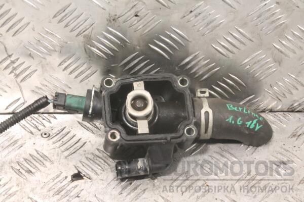 Корпус термостата Citroen Berlingo 1.6 16V 1996-2008 9647265980 130967 - 2