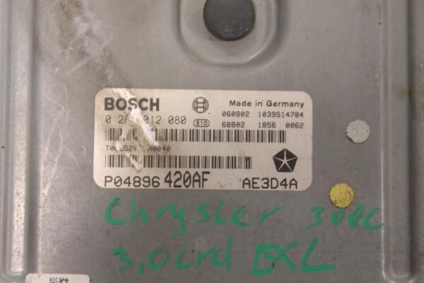 Блок керування двигуном Chrysler 300C 3.0crd 2004-2010 0281012080 131027 - 2
