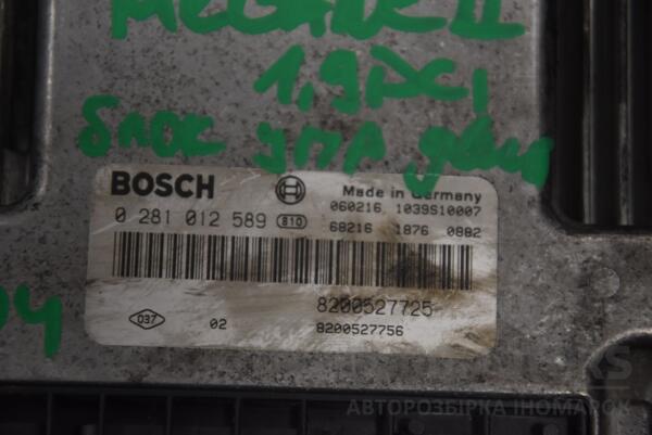 Блок керування двигуном Renault Megane 1.9dCi (II) 2003-2009 0281012589 126588 - 2