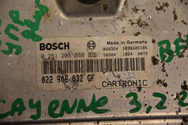 Блок керування двигуном Porsche Cayenne 3.2 24V 2002-2010 0261208668 126909 - 2
