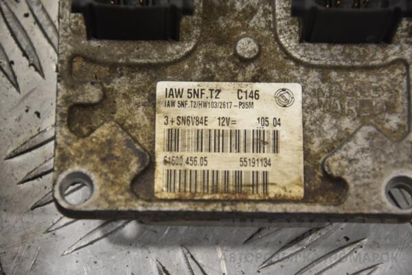 Блок управления двигателем комплект Fiat Doblo 1.6 16V 2000-2009 55191134 126985 - 2