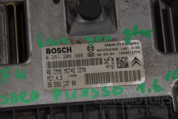 Блок управления двигателем Citroen Xsara Picasso 1.6 16V 1999-2010 0261208908 128314 - 2
