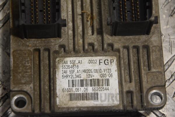 Блок управління двигуном комплект (дефект) Fiat Stilo 1.6 16V 2001-2007 55202544 128770 - 2