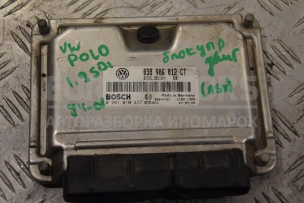 Блок керування двигуном VW Polo 1.9sdi 1999-2001 038906012CT 128801  euromotors.com.ua
