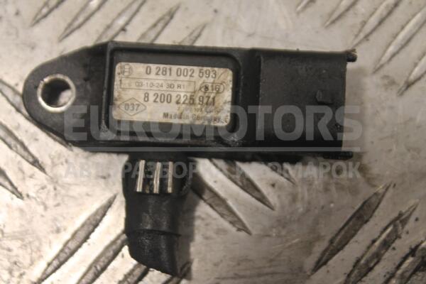 Датчик давления наддува (Мапсенсор) Renault Kangoo 1.5dCi 1998-2008 8200225971 131649  euromotors.com.ua