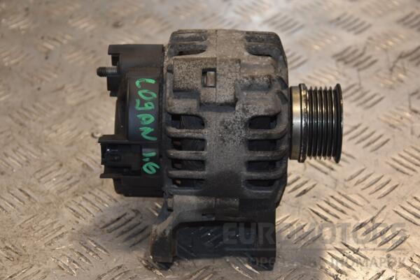 Генератор Renault Logan 1.4, 1.6 8V 2005-2014 8200810621C 128957 - 2