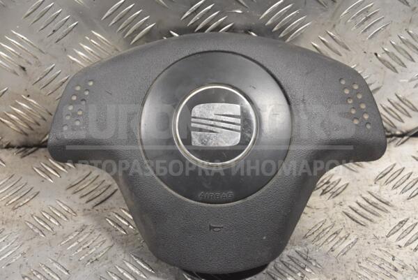 Подушка безопасности руль Airbag 3 спицы Seat Ibiza 2002-2008 6L0880201D 129515 euromotors.com.ua
