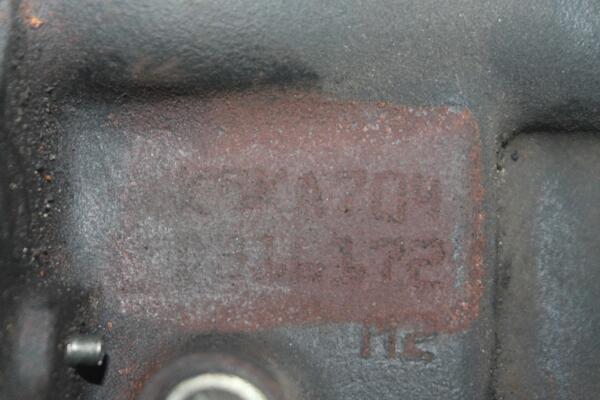 Двигатель (стартер сзади) Renault Modus 1.5dCi 2004-2012 K9K 702 133210 - 6
