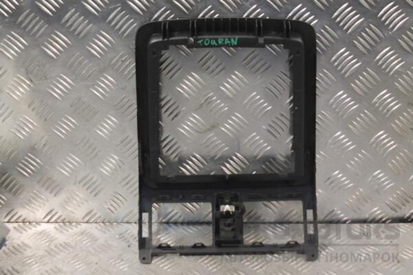 Накладка на торпеду центральна VW Touran 2003-2010 1T1819728B 136441-01 - 2