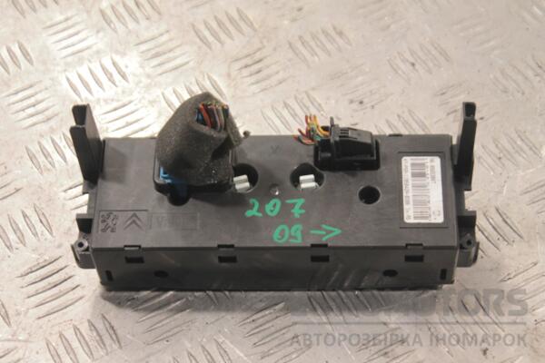 Блок управления печкой климатконтролем Peugeot 207 2006-2013 96856538XT 136495 - 2