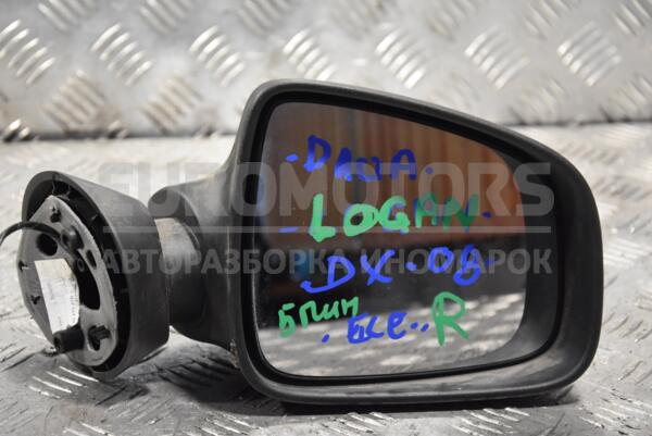 Зеркало правое электр 5 пинов Renault Logan 2005-2014 963017247R 142117 euromotors.com.ua