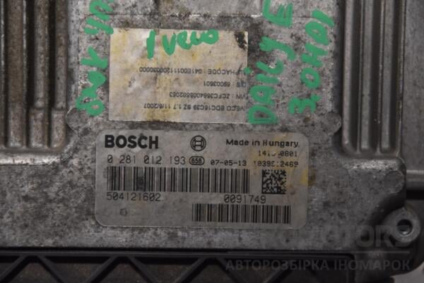 Блок керування двигуном Iveco Daily 3.0hpi (E4) 2006-2011 0281012193 142602 - 2