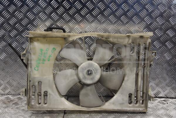 Вентилятор радіатора 5 лопатей з дифузором Toyota Corolla Verso 2004-2009 1227508851 143320 - 1