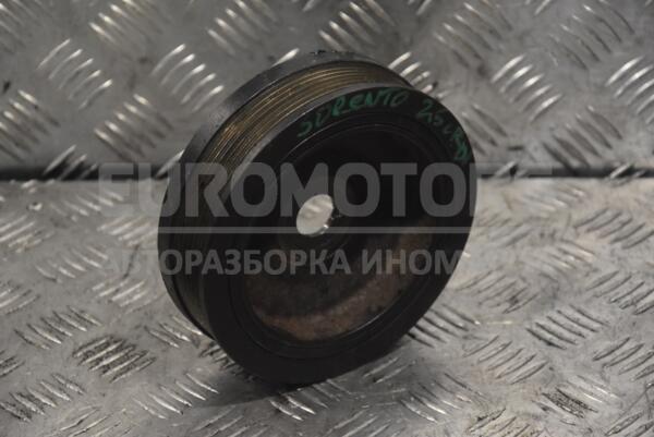 Шкив коленвала демпферный 7 ручейков Kia Sorento 2.5crdi 2002-2009 145568 euromotors.com.ua
