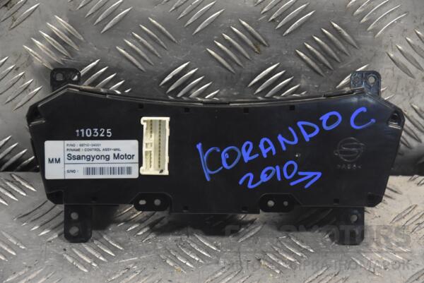 Блок управления печкой климат SsangYong Korando C 2010 6871034001 145901 - 2