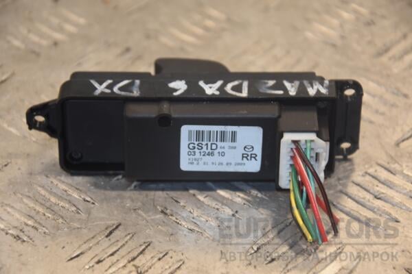 Кнопка стеклоподъемника задняя правая Mazda 6 2007-2012 GS1D66380 146207 - 2