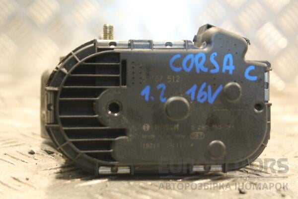 Дроссельная заслонка электр Opel Corsa 1.2 16V (C) 2000-2006 0280750044 139309 - 2