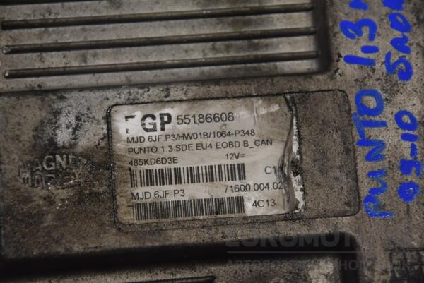 Блок управления двигателем Fiat Punto 1.3Mjet 1999-2010 55186608 146757 - 2