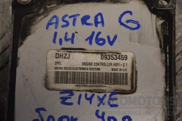 Блок управління двигуном комплект Opel Astra 1.4 16V (G) 1998-2005 09353459 146993 - 2