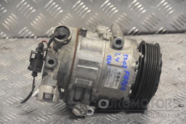 Компресор кондиціонера Skoda Fabia 1.4 16V 1999-2007 6Q0820803D 147129 - 2